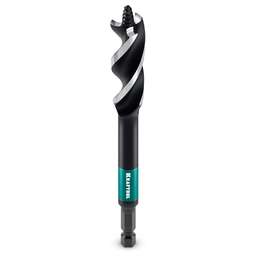 KRAFTOOL 3-Wave d12 мм, трехзаходное сверло по дереву с резьбовым центрующим острием (29513-12)