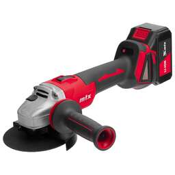 MTX Машина шлифовальная угловая аккумуляторная бесщет. AGB-BL-20-125, Li-Ion, 20 В//