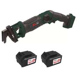 KLPRO Профессиональная сабельная аккумуляторная пила KLBTK18-50 (18В, Li-ion-2шт 5,0Ач, ЗУ 4,5А 2200об/мин)