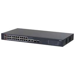 DAHUA Коммутатор DH-CS4228-24GT-240 (L2) 26x1Гбит/с 2xКомбо(1000BASE-T/SFP) 24PoE 265W управляемый