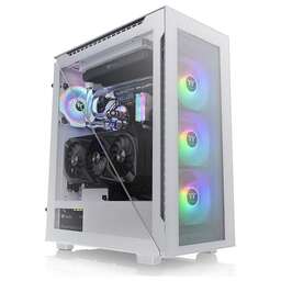 THERMALTAKE Корпус Divider 500 TG Snow ARGB CA-1T4-00M6WN-01 White/Win/SPCC/Tempered Glass*4/120mm ARGB Fan*3/120mm CA-1T4-00M6WN-01 Standard Fan*1 (527897)