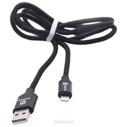 HARPER BRCH-510 BLACK USB - 8PIN 1м нейлоновая оплетка