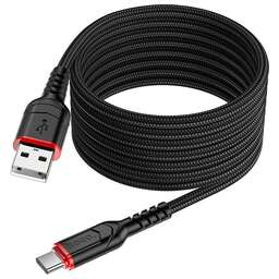 HOCO (6931474794116) X59a 2мUSB 3.0A Type-C черный - 2,0m