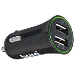 BURO XCJ-041-2.1A 2.1A+1A универсальное черный