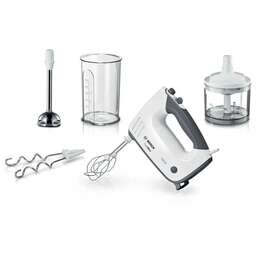 BOSCH Миксер MFQ37480, ручной, белый и серый
