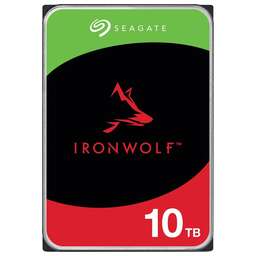 SEAGATE Жесткий диск Ironwolf ST10000VN000, 10ТБ, HDD, SATA III, 3.5"