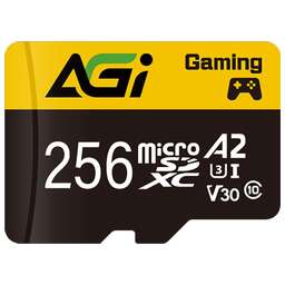 AGI Карта памяти microSDXC 256GB Supreme TF138 Memory Card 256GGSTF138-R2 UHS-I U3 Class 10/V30S/A2, Adapter, 95/85 MB/s, RTL 2 in 1