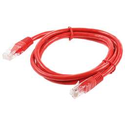 PREMIER Патч-корд PP6U-1M/R 10000Гбит/с UTP 4 пары cat.6 CCA molded 1м красный RJ-45 (m)-RJ-45 (m)