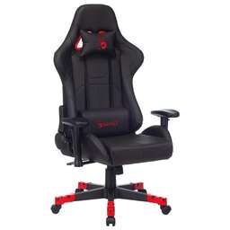 A4TECH Кресло игровое Bloody GC-550 черный эко.кожа крестов