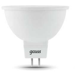 GAUSS Упаковка ламп LED GU5.3, рефлектор, 7Вт, 10 шт. [101505207]