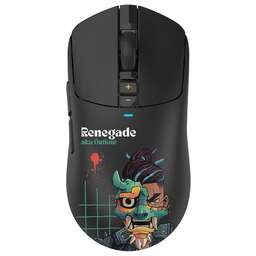 A4TECH Мышь беспроводная Bloody R72 Ultra Duo, игровая, радио, оптическая, USB, USB-C, 20000dpi, черный и рисунок [r72 ultra duo renegademidnight]