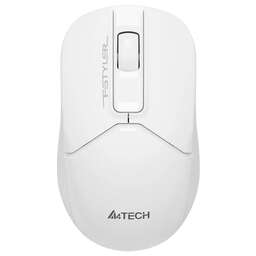 A4TECH Мышь Fstyler FG12S белый оптическая 1200dpi silent беспров. USB 3but