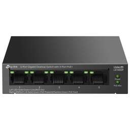 TP-LINK Коммутатор LS105GP, неуправляемый