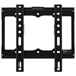BURO Кронштейн для телевизора FX1S черный 15"-48" макс.25кг настенный фиксированный