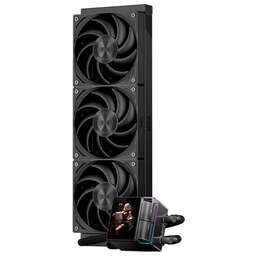 PCCOOLER Система водяного охлаждения DS360 Display ARGB Soc-AM5/AM4/1200/1700/1851 черный 4-pin 39.8dB Al LCD 310W Ret (DS360-BKNWXY-GL)