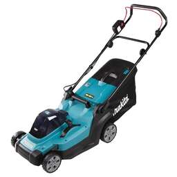 MAKITA Газонокосилка аккумуляторная LM004GM103, 43см, несамоходная, 4Ач, с 1 АКБ, с ЗУ