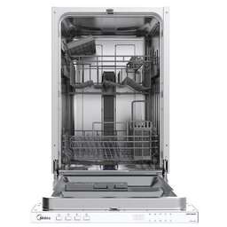MIDEA Встраиваемая посудомоечная машина MID45S050, узкая, ширина 44.8см, полновстраиваемая, загрузка 9 комплектов