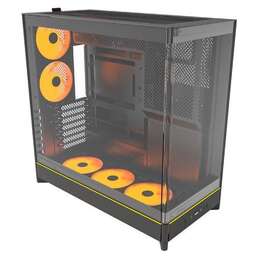 MONTECH ATX HS02 Pro, без БП, черный [hs02 pro black]