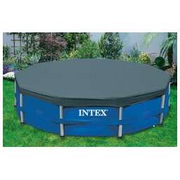 INTEX Тент для каркасного бассейна METAL FRAME 305см (выступ 25 см) .(в коробке) Арт. 28030