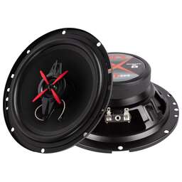 KICX Колонки автомобильные ST 165 140Вт 92дБ 4Ом 16.5см (6 1/2дюйм) (ком.:2кол.) коаксиальные трехполосные