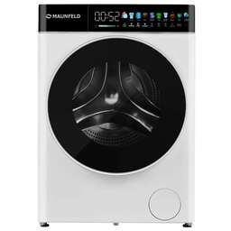 MAUNFELD Стиральная машина MFWD1295WH05 класс: B загр.фронтальная макс.:9кг (с сушкой) белый инвертер