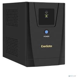 EXEGATE EX292801RUS ИБП SpecialPro UNB-1600.LED.AVR.2SH.3C13 <1600VA/950W, LED, AVR, 2*Schuko+3*C13, съемн.кабель, металлический корпус, Black>