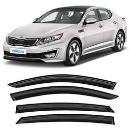 CORSAR Дефлекторы CORSAR Kia Optima III 11-16 седан, нак., 4шт DEF00512