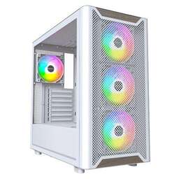 MONTECH ATX XR Wood, Midi-Tower, без БП, белый [xr wood white]