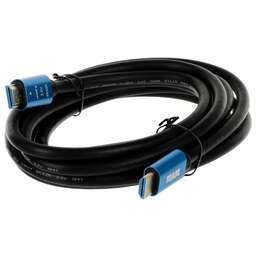 PREMIER Кабель аудио-видео 11242, HDMI (m) - HDMI (m) , ver 2.0, 3м, GOLD, черный