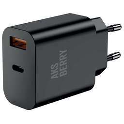 AKSBERRY (6900253220017) T43 20W PD + QC3.0 , черный