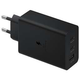 SAMSUNG Сетевое зар./устр. EP-T6530 65W 3A (PD) USB/2xUSB Type-C для черный (EP-T6530NBEGEU)