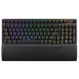 ASUS Клавиатура X901 STRIX SCOPE II 96 WL ROG NX Snow PBT 96% USB 2.4GHz BT