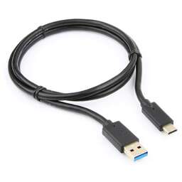 CABLEXPERT (14768) CCP-USB3-AMCM-1M-W, AM/Type-C, 3А, 36Вт, QC3.0, медь, двойн.экран, Pro, 1м, белый, пакет