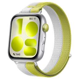 HUAWEI Смарт-часы Watch Fit 5 Niki-B19W, 1.82", белый/желтый/серебристый