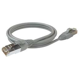 SYSMATRIX Патч-корд PC 4545.5ES26.3LSZHGY F/UTP RJ-45 вил.-вилка RJ-45 кат.5E 3м серый LSZH