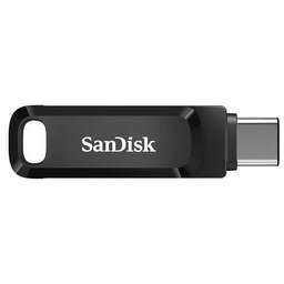 SANDISK Флешка USB Ultra Dual Drive Go 128ГБ, USB3.1, черный [sdddc3-128g-g46]
