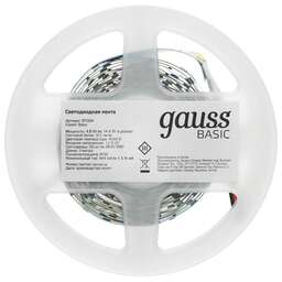 GAUSS Лента светодиод. Basic 3м (BT004)
