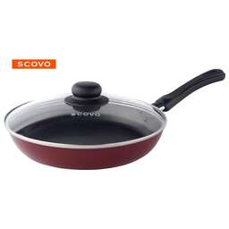 SCOVO СЭ-030 expert со стекл. крышкой д.28 см
