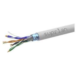 SUPRLAN Кабель сетевой информационный Median 01-1033-1 кат.5E FTP 4 пары 24AWG PVC внутренний 305м серый