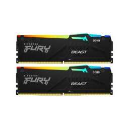 KINGSTON Модуль памяти DIMM 64GB (32GBх2) DDR5-5600 RGB KF556C40BB2AK2-64