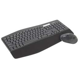 LOGITECH Комплект (клавиатура+мышь) MK850, USB, проводной, черный [920-008226]