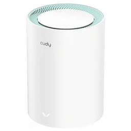 CUDY Бесшовный Mesh роутер M1500 (M1500(1-PACK)) AX1500 10/100/1000BASE-TX белый