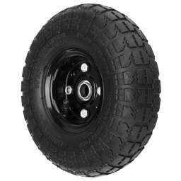 PALISAD Колесо пневматическое 4.10/3.50-4, колесо D 260 мм. внутренний подшипник D 20 мм, длина оси 50 мм 68970