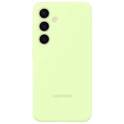 SAMSUNG Чехол (клип-кейс) Silicone Case S24, для Galaxy S24, лайм [ef-ps921tgegru]