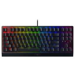 RAZER Клавиатура BlackWidow V3 TKL механическая черный/черный USB Multimedia for gamer LED (RZ03-03490700-R3R1) кабель 1.8м