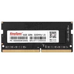 KINGSPEC Память DDR4 16GB 3200MHz KS3200D4N12016G RTL PC4-25600 CL17 SO-DIMM 260-pin 1.2В single rank Ret
