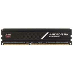 AMD RADEON Модуль памяти ™ R9 Gamers Series Black Gaming Memory R9S432G3206U2S 32GB DDR4 3200 DIMM Non-ECC, CL16, 1.35V, Heat Shield, RTL (183528) {40}