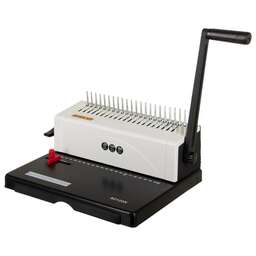 OFFICE KIT Переплетчик B2120N A4/перф.25л.сшив/макс.500л./пластик.пруж. (4.5-51мм)