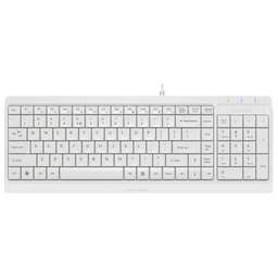 A4TECH Клавиатура Fstyler FK15 белый USB (FK15 WHITE)