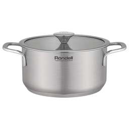 RONDELL Кастрюля 4.8л Modern RDS-1748, нержавеющая сталь, с крышкой